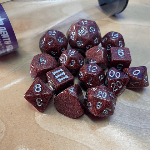 DCC - RPG - DICE SET RUSTED DEATH HULK
